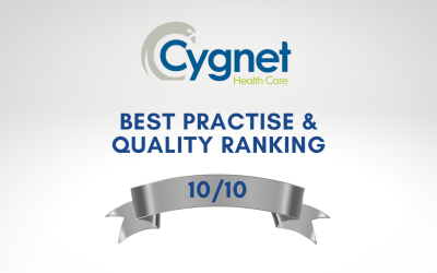 10/10 Cygnet Audit for Best Practise & Quality Ranking